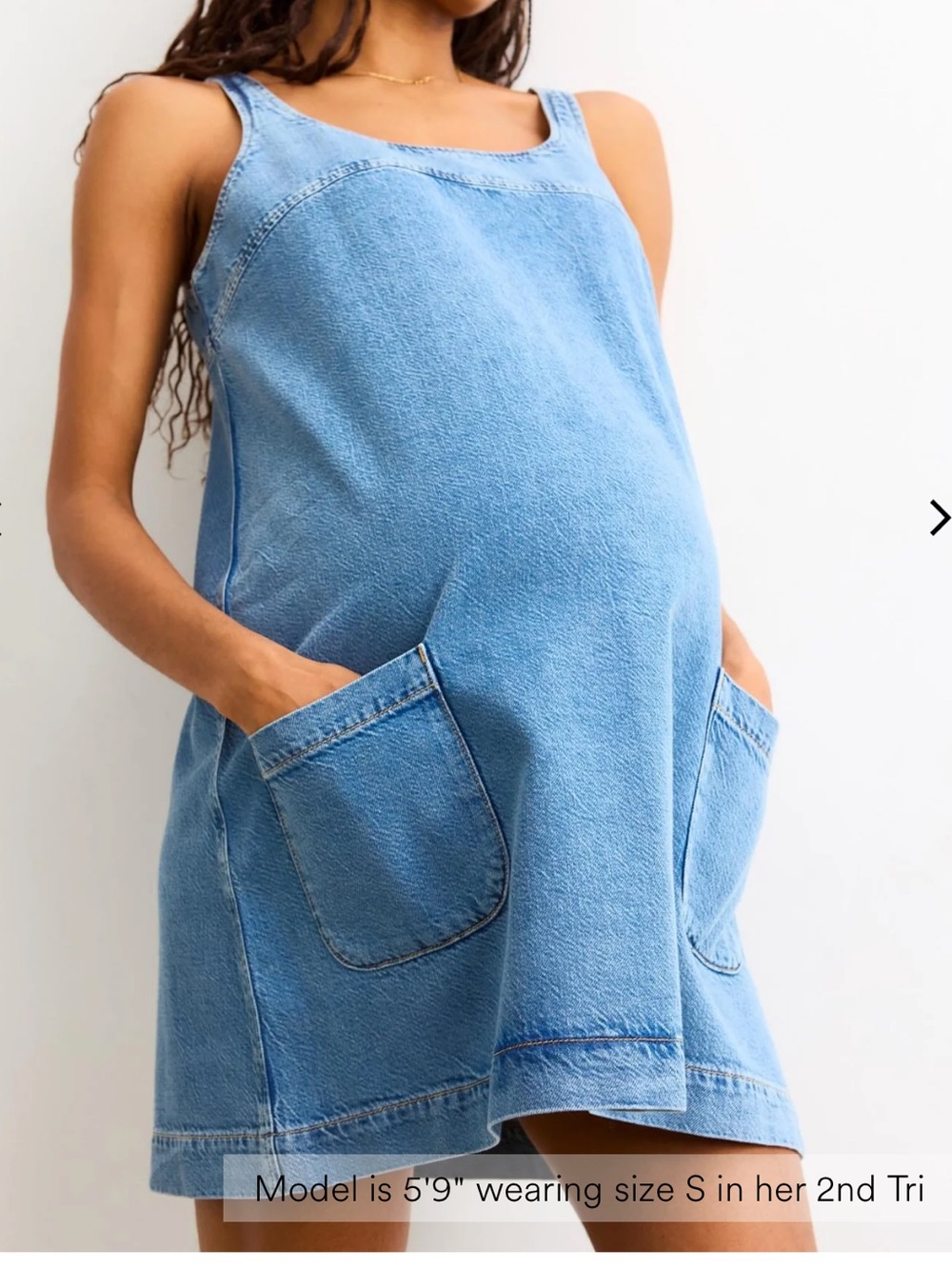 The Kiley Denim Mini Dress